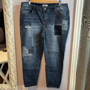 Kensie boyfriend style jeans size 14/32